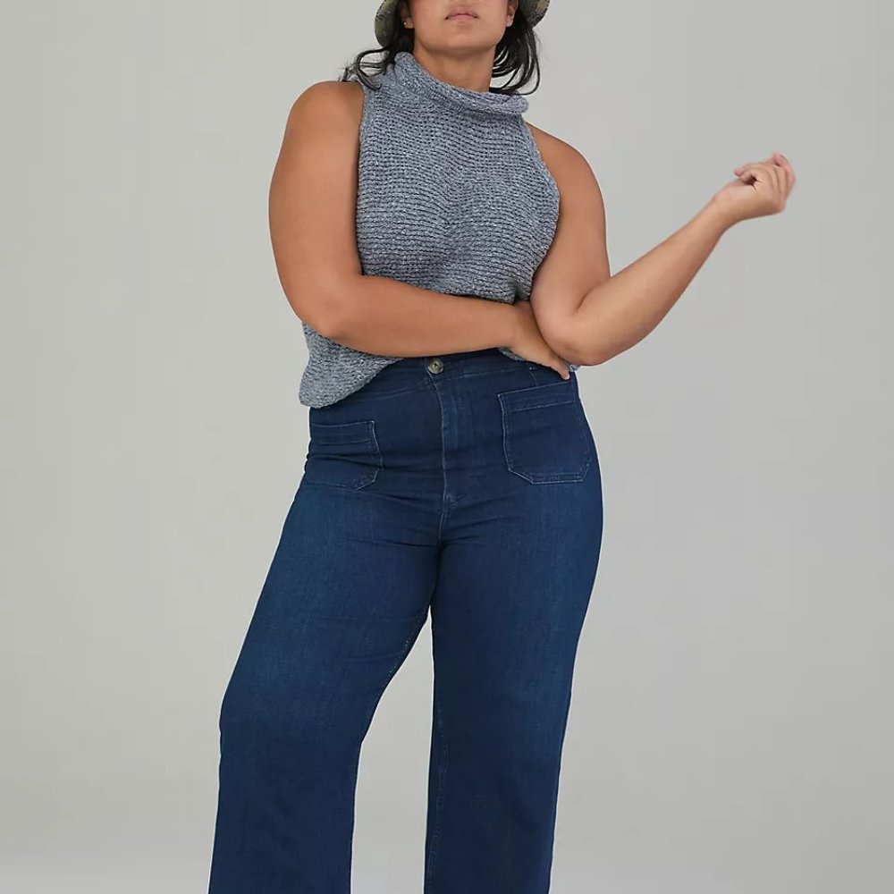 Anthropologie The Skipper Wide-Leg Jeans